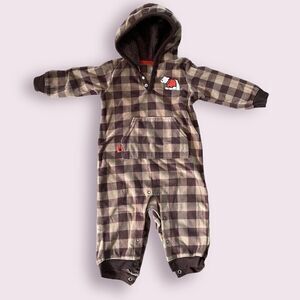 Just One You made by Carters Brown Polar Bear Snapsuit